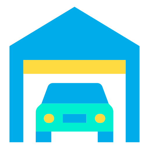 garage Kiranshastry Flat icon