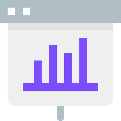 Analytics Pixelmeetup Flat icon