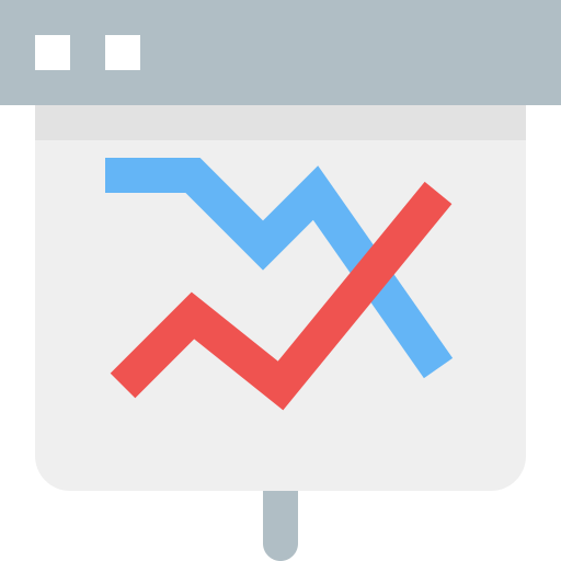 Analytics Pixelmeetup Flat icon