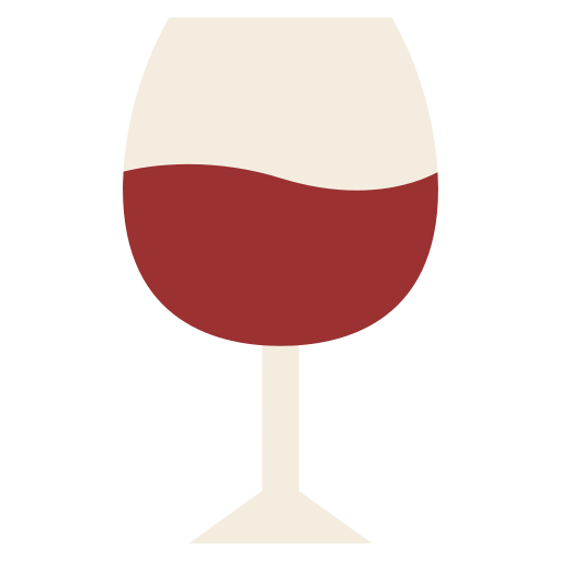 copa de vino Generic color fill icono