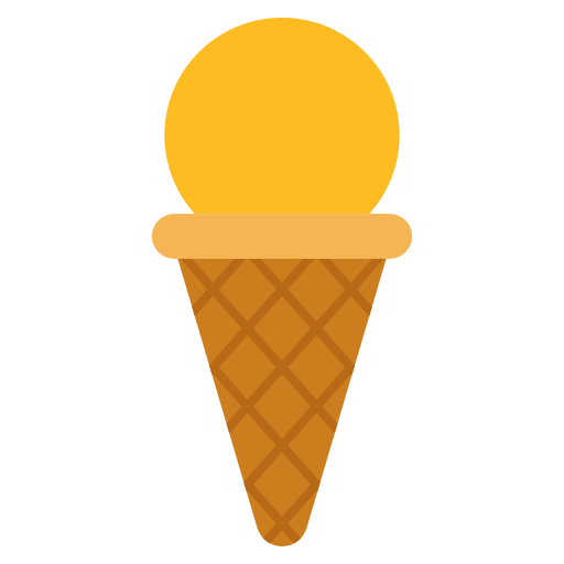 bola de helado Generic color fill icono