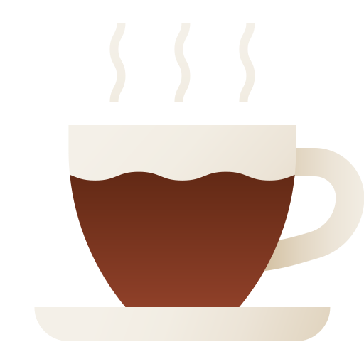 caffè caldo Generic gradient fill icona