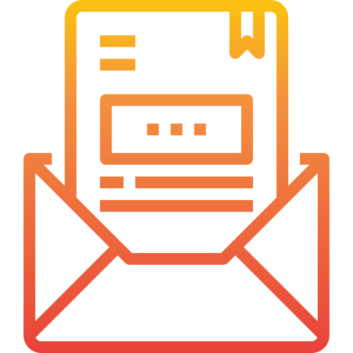 Letter itim2101 Gradient icon