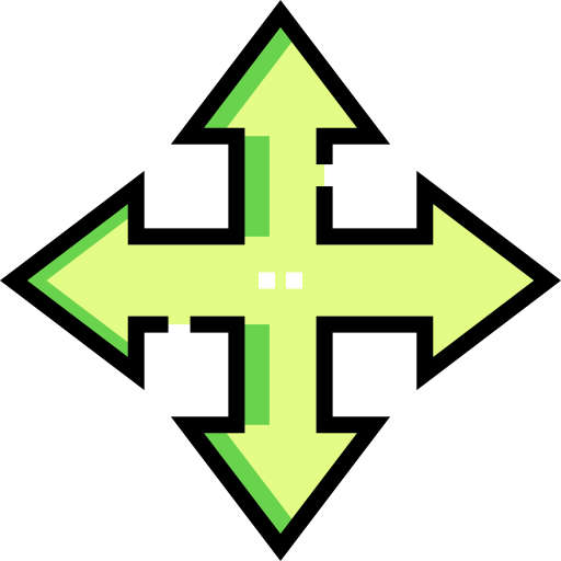 矢 Detailed Straight Lineal color icon