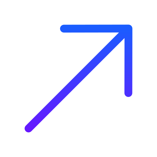Arrow direction Generic gradient outline icon