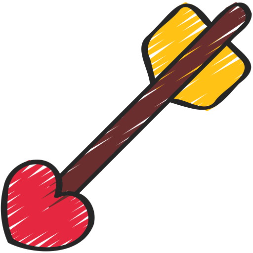 flecha de cupido Juicy Fish Sketchy icono