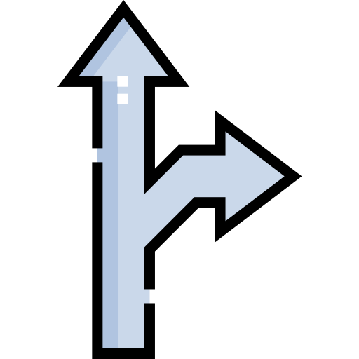 Double arrow Detailed Straight Lineal color icon
