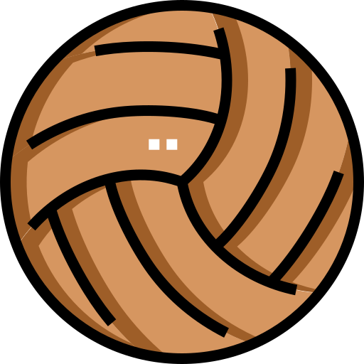 volley-ball Detailed Straight Lineal color Icône
