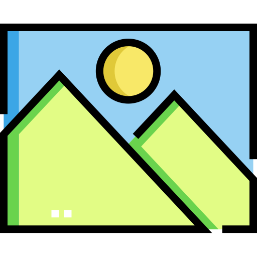 góra Detailed Straight Lineal color ikona