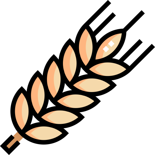 小麦 Detailed Straight Lineal color icon