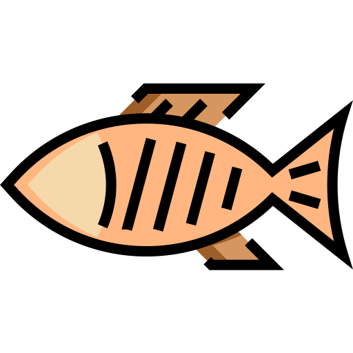 fisch Detailed Straight Lineal color icon