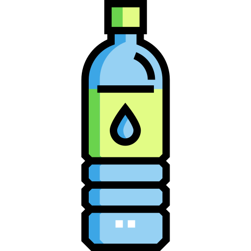 wasserflasche Detailed Straight Lineal color icon