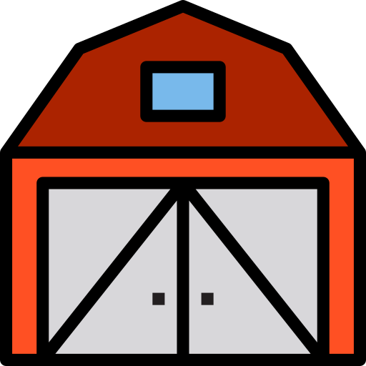 stodoła Payungkead Lineal Color ikona