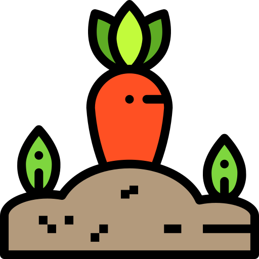 Zanahoria Payungkead Lineal Color icono