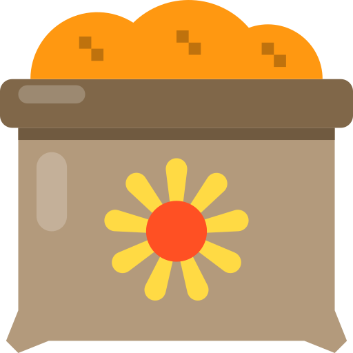 Seed bag Payungkead Flat icon