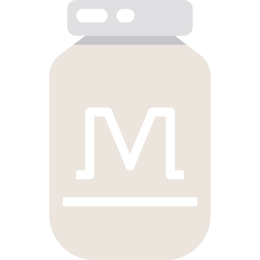 bottiglia di latte Payungkead Flat icona