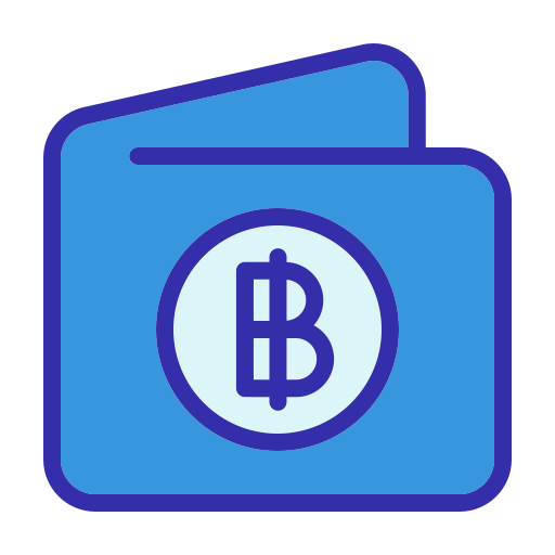 baht Generic color lineal-color icon