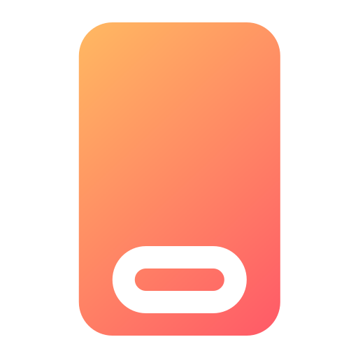 Cell phone Generic gradient fill icon