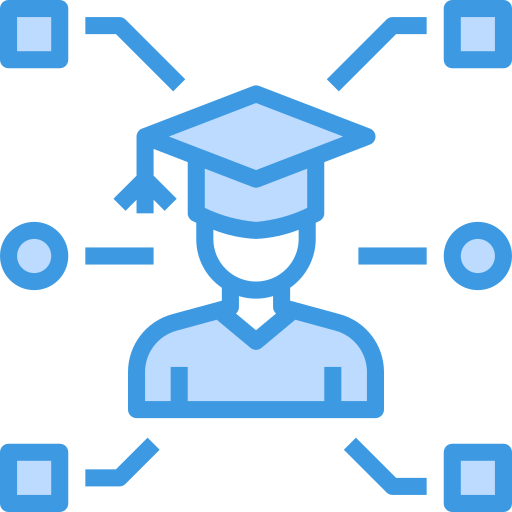 教育 itim2101 Blue icon