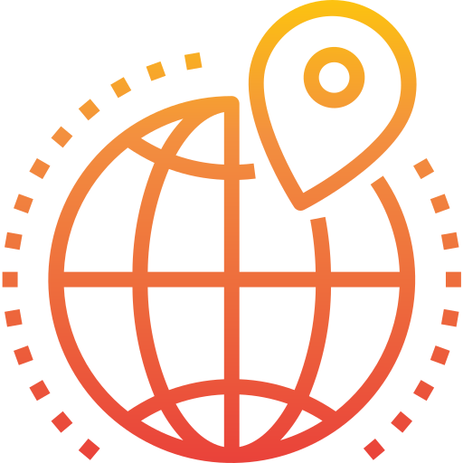 geografie itim2101 Gradient icoon
