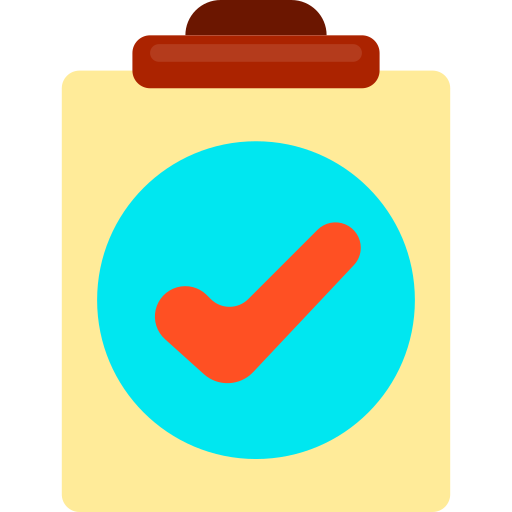 Clipboard Payungkead Flat icon