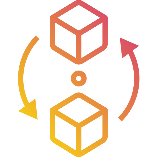 Formas e símbolos Payungkead Gradient Ícone