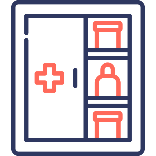 Medicine cabinet Generic color outline icon