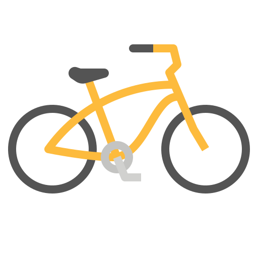 Bicycle Aphiradee (monkik) Flat icon