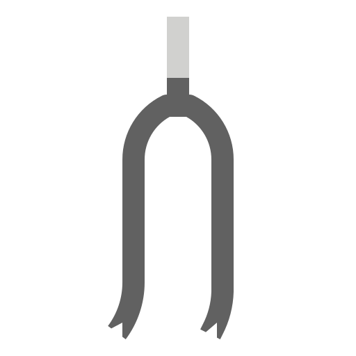 Вилка Aphiradee (monkik) Flat иконка