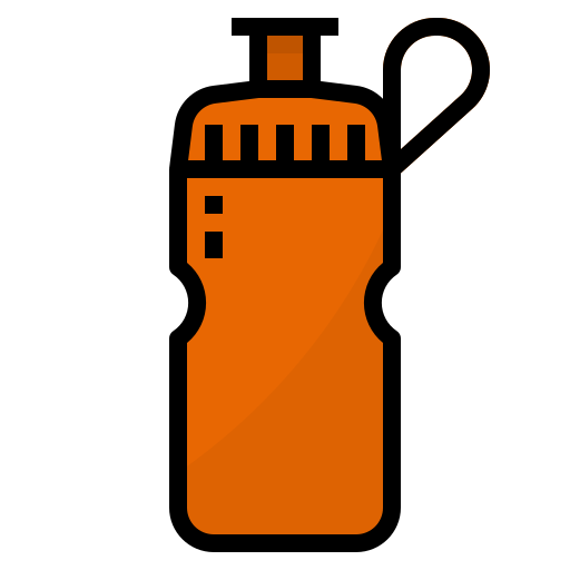 bottiglia d'acqua Aphiradee (monkik) Lineal Color icona