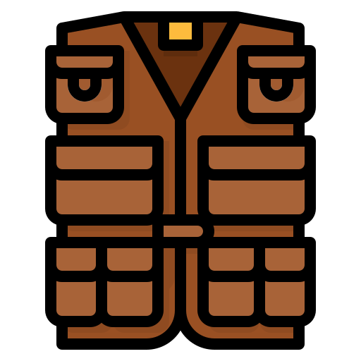 Fishing vest Aphiradee (monkik) Lineal Color icon