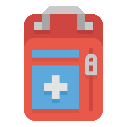 First aid kit Aphiradee (monkik) Flat icon