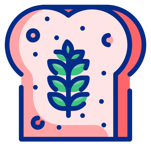 Bread Wanicon Lineal Color icon