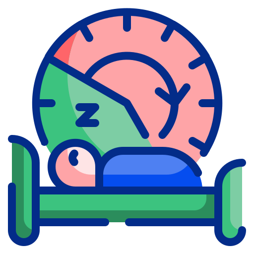 Sleep Wanicon Lineal Color icon