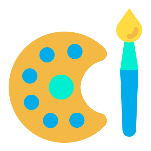 palette Kiranshastry Flat icon