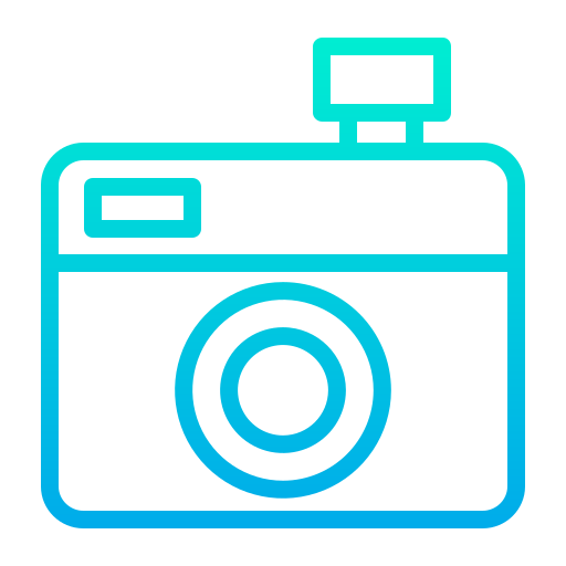 kamera Kiranshastry Gradient ikona