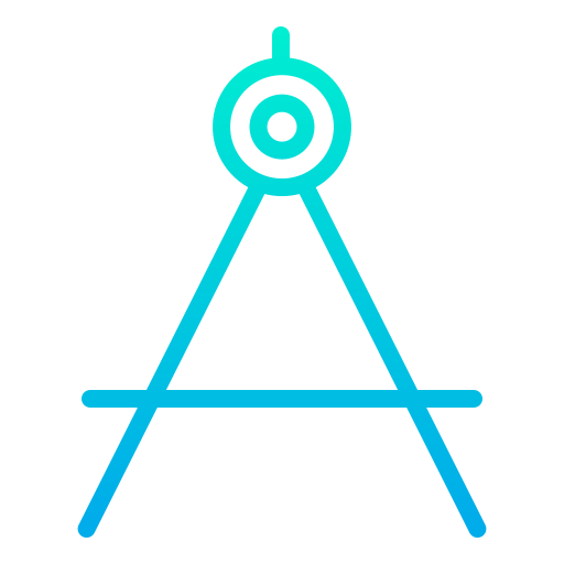 kompass Kiranshastry Gradient icon