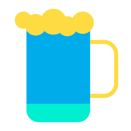 bier Kiranshastry Flat icoon