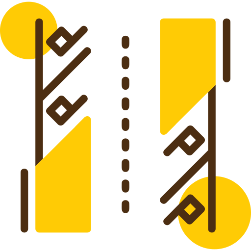 diagonal Generic color lineal-color icono
