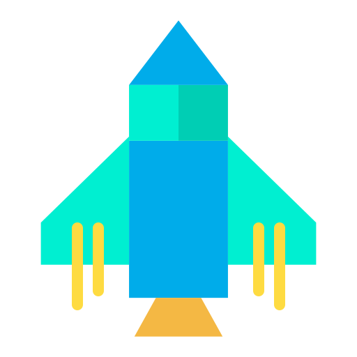 宇宙船 Kiranshastry Flat icon