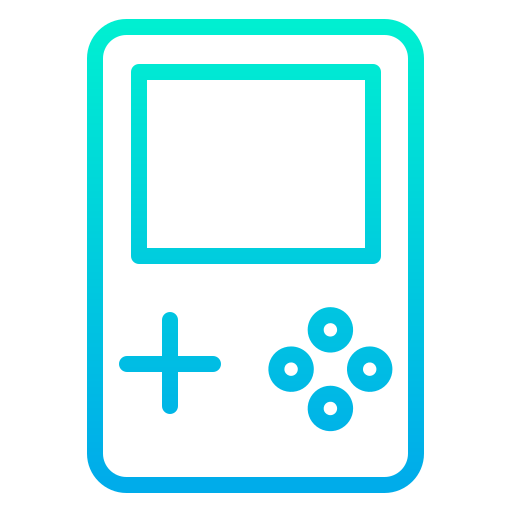 Portable console Kiranshastry Gradient icon