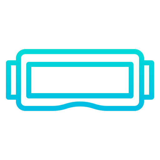 vr brille Kiranshastry Gradient icon