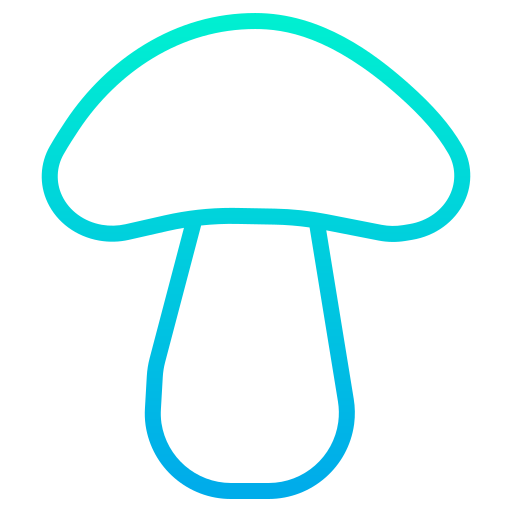 버섯 Kiranshastry Gradient icon