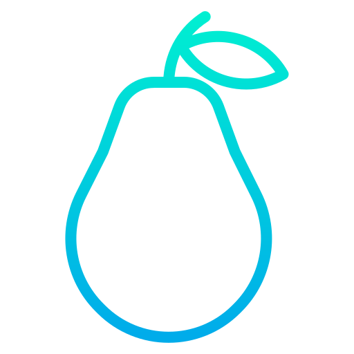 Pear Kiranshastry Gradient icon
