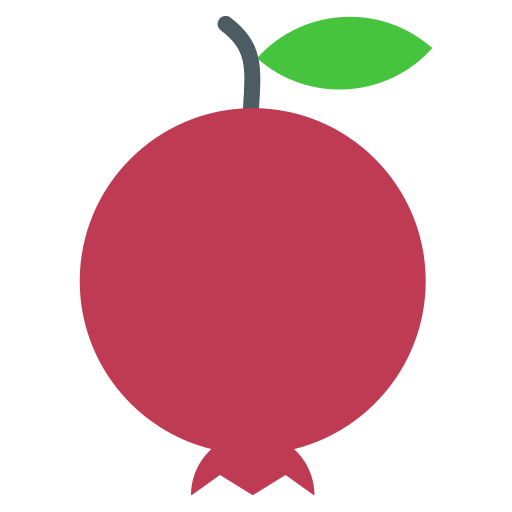 Pomegranate Kiranshastry Flat icon