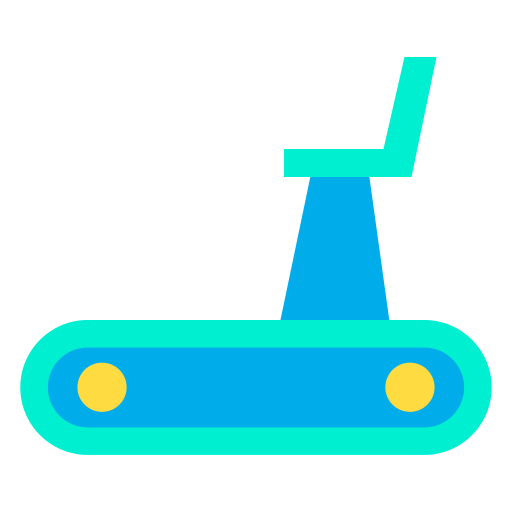 Treadmill Kiranshastry Flat icon
