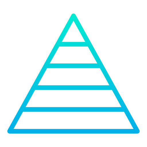 Pyramid Kiranshastry Gradient icon