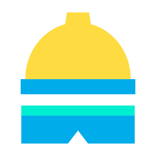 ヘルメット Kiranshastry Flat icon