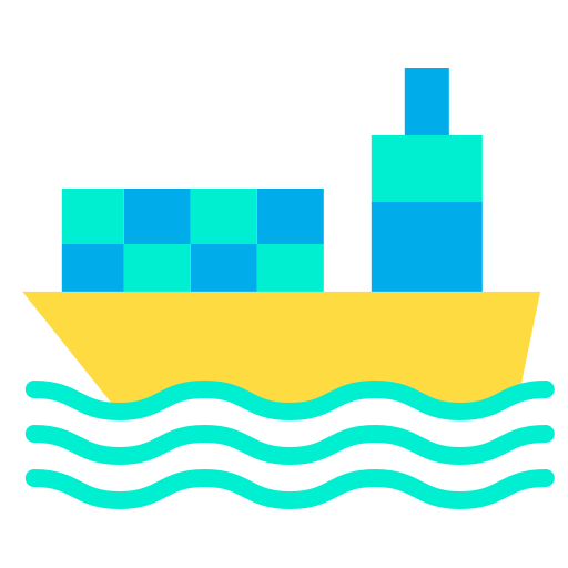 Ship Kiranshastry Flat icon