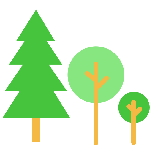 drzewa Kiranshastry Flat ikona